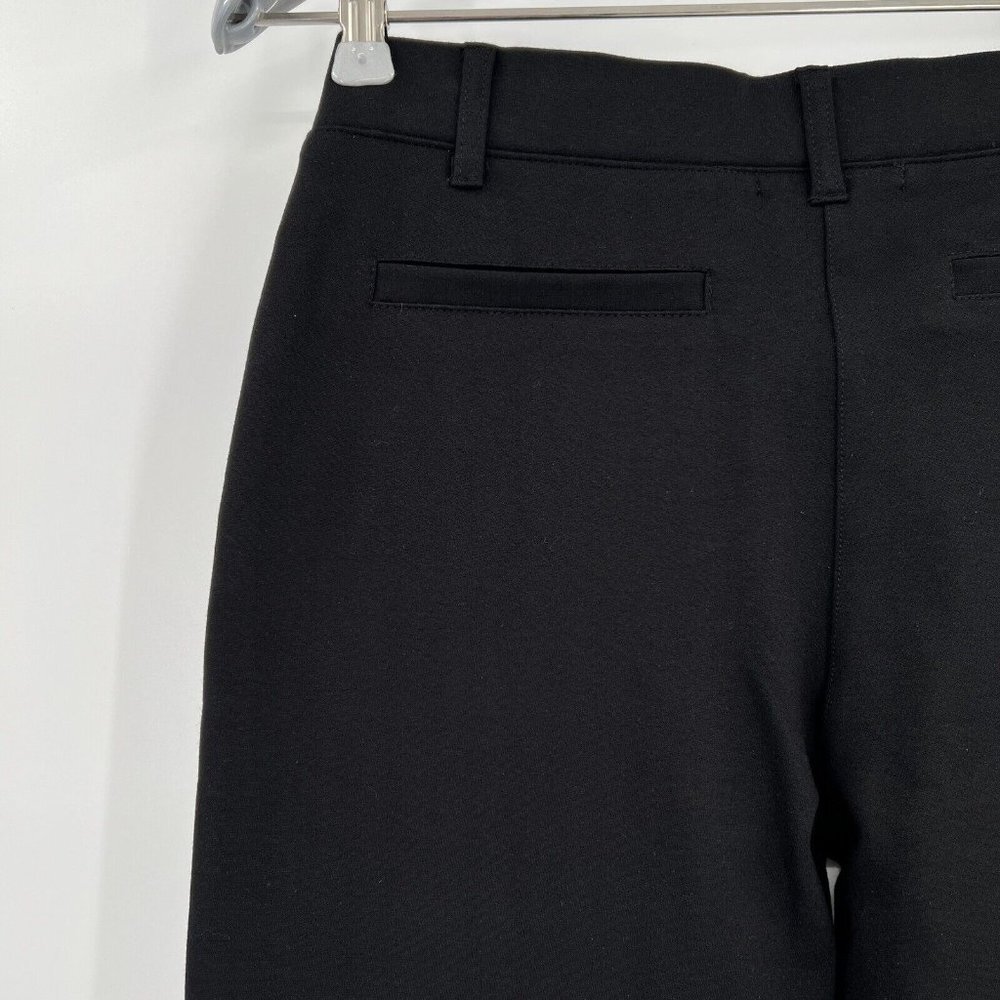 Quince Black Ponte Pants - Boot Cut - M Petite - 30" Inseam - NWT - Picture 3 of 6
